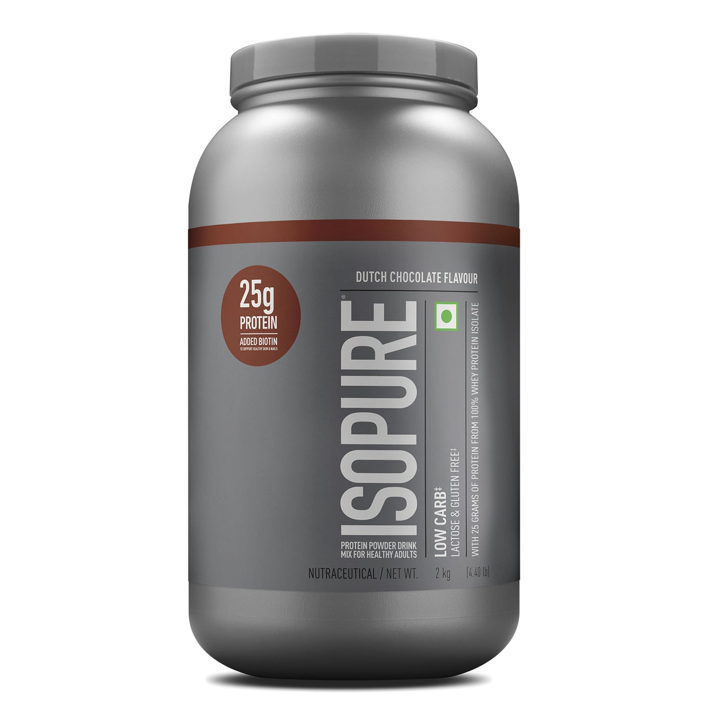 Isopure 2 kg Chocolate + Isopure 100% Creatine Monohydrate Micronized, 250g