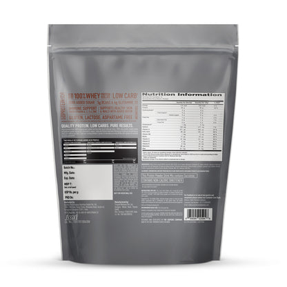 Isopure Dutch Chocolate - 500g / 1.1lb (Low Carb, Lactose-Free, Zero Added Sugar)