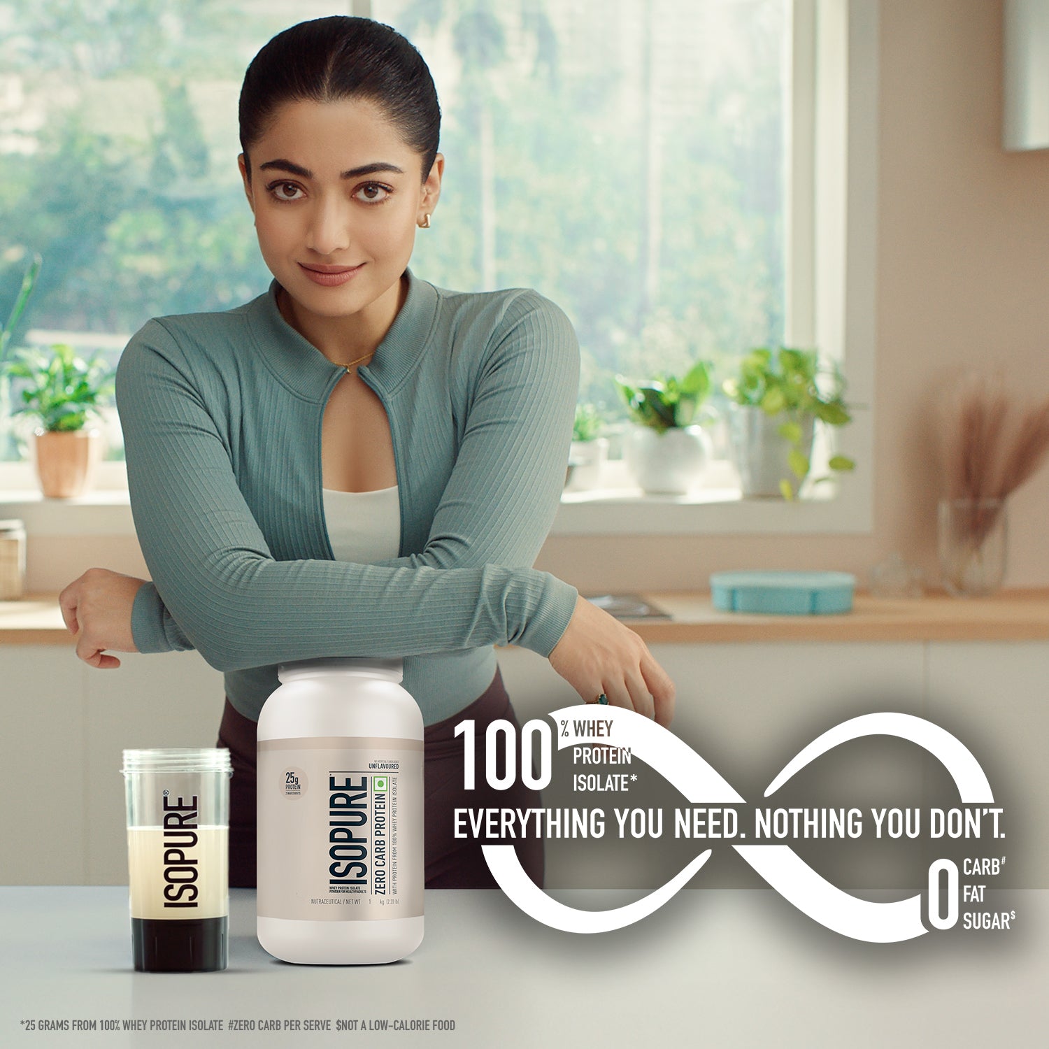Isopure Unflavored + Isopure Collagen Peptides (12g/serve) with Biotin & Vitamin E- 250g (Unflavored) + FREE Isopure Shaker