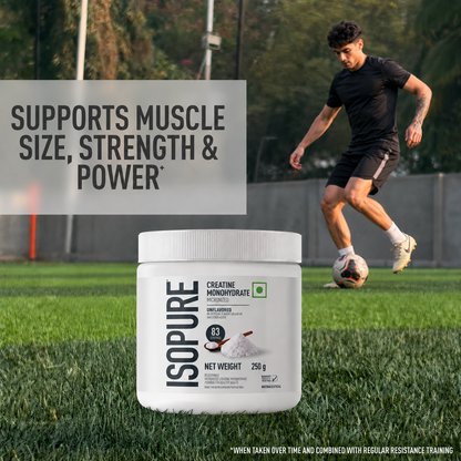Isopure Unflavored 1 kg + Isopure Creatine Monohydrate Micronized, 250g- 83 servings